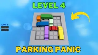 How To Solve Parking Panic Level 4 | Roblox