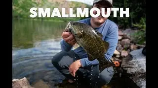 FLYFISHING FOR BIG SMALLMOUTH BASS! The Fly Dudes Vlog.