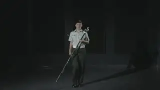 27. Drum Major Drill Movements and Mace Drill - Carrying Position on the March