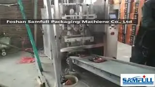 Scouring agent packing machine for automatic powder packing machine