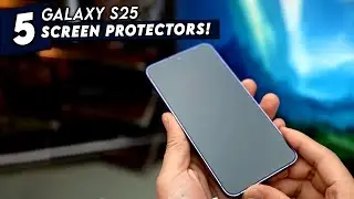5 лучших защитных плёнок для Galaxy S25, которые вам нужны! ✅
