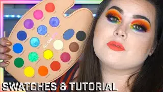 GlamLite Paint Collection Review, Swatches & Tutorial