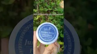 Rustic Art Juniper Berry Face Wash Concentrate Review| #notsponsored #facewash