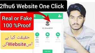 How to Earn Money 2fhu6 website Online earning website || Tec Ahsan Ali