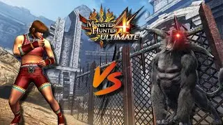 CAZADOR MINUSVALIDO VS CHANGO ENFERMO - Monster Hunter 4 Ultimate