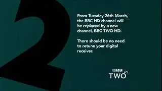 BBC HD Shutdown Static Image with Music