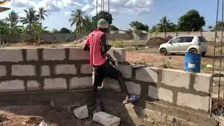 Building in Tanzania - Building gazebo and water tank tower