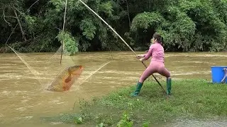 Full Videos: Solo Camping, Great Days Fishing on the Rivers, Solo Fishing Catch Big Fish