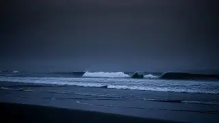 Dark Screen Ocean Waves | Soothing Waves to Support Sleep Therapy Naturally with Calm Ocean Rhythm