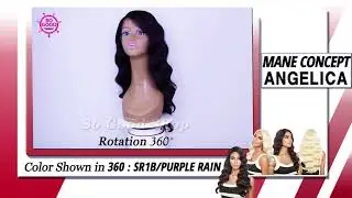 ANGELICA - COLOR : SR1B PURPLE RAIN - THE 360 VIEW - MANE CONCEPT