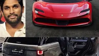 Allu Arjun Cars And Vanity Van Collection