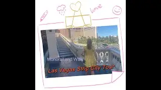 Las Vegas Strip City Tour | Vegas Monorail| July 4th in Vegas|南加州生活