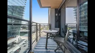 Inside EchelonSeaport, a Stunning 1+Study Condo w/ Water Views