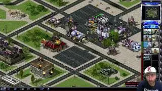 Red Alert 2 FFA Mayhem! Германия, 8 игроков на карте Power Keg 🔥 | Многопользовательское безумие