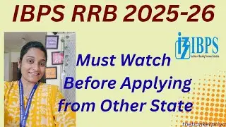 IBPS RRB apply from other state #rrbpo #ibpsrrb #ibpsrrb2025 #bankpo #bankexam #rrbscale3 #rrbscale2