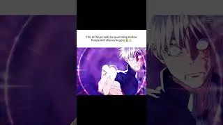 Using Hollow Purple at ANY opportunity #jjk#jjkedit#jujutsukaisen#gojo