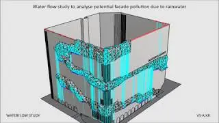 Waterflow study on Facade | 파사드 물흐름 분석