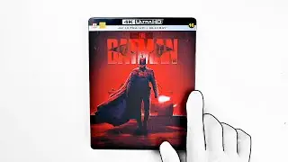 The Batman STEELBOOK EDITION Unboxing [Blu-Ray 4K UHD]