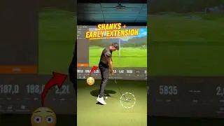 Fix early extension and shanks with this great drill! #golf #golftips #golfdrills #golfshorts
