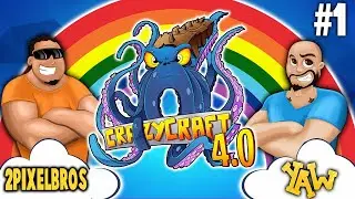 LET THE CRAZINESS BEGIN! | Crazy Craft 4 - Dumb & Dumber Minecraft (1)