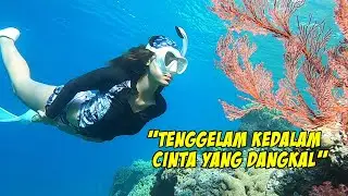 Pertama kali free diving dilaut. TENGGELAM?! #pulaumenjangan #bali #PART1