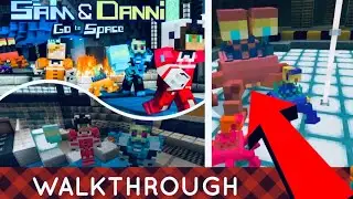 Minecraft | Gorgonzola Queen VS Missile | Sam & Danni Go To Space Custom Map