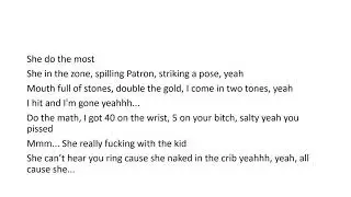B Young - Want2 - (lyrics)