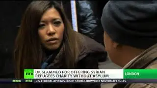 Charity begins in SYRIA UK Accused Of Abandoning Refugees to Violence