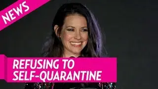 Evangeline Lilly Refuses to Self Quarantine, Dismisses Coronavirus as &lsquo;Flu&rsquo;