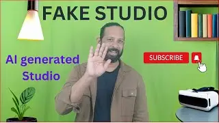 I made a fake studio using Generative AI. #ai #fakestudio #technology #artificialintelligence