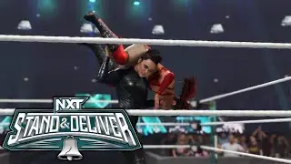 WWE 2K25 - Lyra Valkyria Vs Roxanne Perez - NXT Stand & Deliver 2024