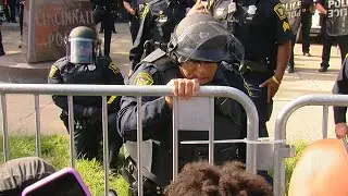 CPD Chief Isaac kneels in solidarity with protesters