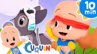 Little Donkey of mine | Yummy Veggies Song | Cleo & Cuquin | Songs | Kids