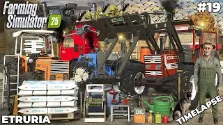 FERTILIZING GRASS MEADOWS 🍀💪 & SELLING CORN STALK BALES 🚜🌽 | ETRURIA | Farming Simulator 25 | EP 19