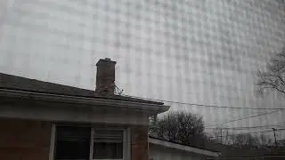December 28th, 2025 Thunderstorm from 1:05:25 to 1:48:07 PM EST North.