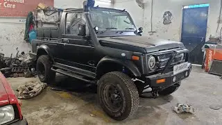 AUTO ATTITUDES NOIDA Part 2 | Maruti Gypsy | Best Modification, Restoration and detailed work.
