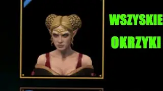 Francesca Findabair wszystkie okrzyki w gwincie