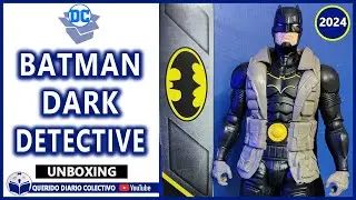🔷 BATMAN DETECTIVE OSCURO (DARK DETECTIVE) FIGURA SPIN MASTER 12 PULGADAS FUTURE STATE 2024 UNBOXING