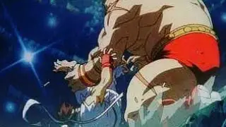 ZANGIEF VS RYU ( EVIL RYU ) STREET FIGHTER ALPHA ANIMATED THE MOVIE DE 1999