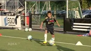 Ajax U17 and U13 in action at academy
