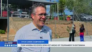 Team Namibia Receives Send-Off Ahead Of Tournament In Botswana