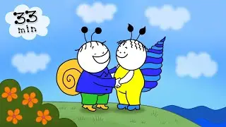 Bobi in Pika kompilacija - OB OBALI ▶ 7 celotne epizode | 33 minut