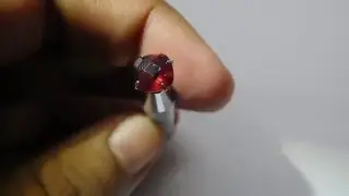 Pyrope Garnet Cushion Buff Top Merah 1.90 Carat