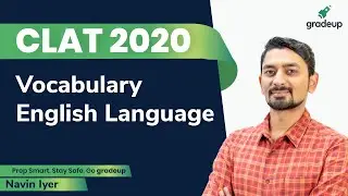 CLAT 2020 | Vocabulary (Suffix.) | English Language | Navin Iyer | Gradeup