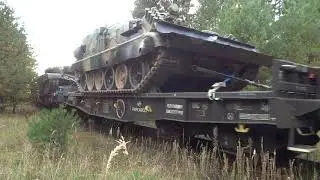 Eszelon.ST48-070.Nowa Dęba.Bocznica OSPWL, Wyjazd wojsk 21BSP do Orzysza. Part 2