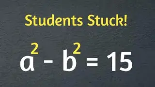 Math Olympiad | Hardest Math Problem in the World | Algebra Problem