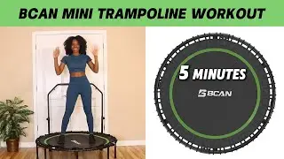 🔥 5-Minute Mini Trampoline Workout for Beginners