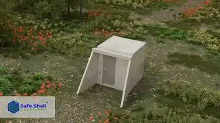 Safe Shell Solutions - On ground bunker 3D animation