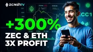How I Made 3x Profit on ZEC & ETH (My Small Account Crypto Strategy)