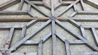 Metal Design Profile Pipe/ latest windows grill railing gate use for this design